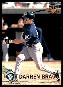 1995 Pacific Collection Darren Bragg MLB Baseball #24 Seattle Mariners