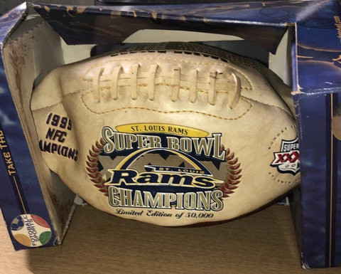 2000 Super Bowl XXXIV St. Louis Rams Fotoball SportS Football NFL NFC Champ 1999 Cover