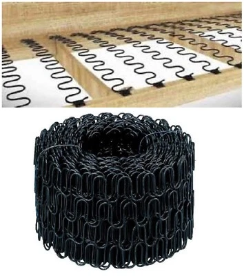 Molla greca a metro, molle zig zag per tappezzeria di divani, poltrone, sedie. - Immagine 1 di 4