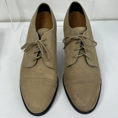 Zapatos de cuero Ariat Monroe 7 M para mujer color topo 91329 con cordones Oxford puntera Foto 1 de 4