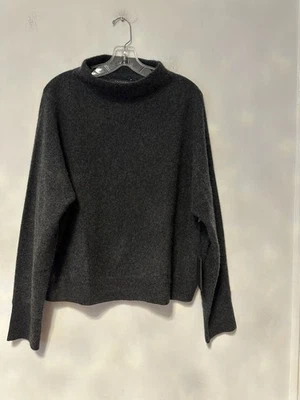 Nuevo Suéter Tahari 100% Cachemira Cuello Capucha Talla XL Carbón  Foto 1 de 4