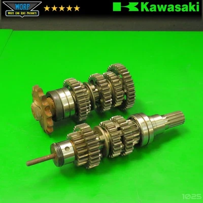 GENUINO OEM 1976 KAWASAKI KZ400D CAJA DE CAMBIOS CAJA DE CAMBIOS CONTADOR PRINCIPAL EJE 74-78 Foto 1 de 4