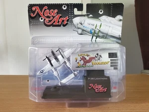 Corgi Nose Art P-38 Lightning "Little Buckaroo" Maj R.C. Rodgers 1:72 WWII - Picture 1 of 11