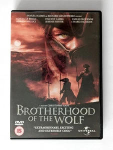 Brotherhood of the Wolf DVD (2002) region 2, 4 PAL Vincent Cassel - Picture 1 of 4