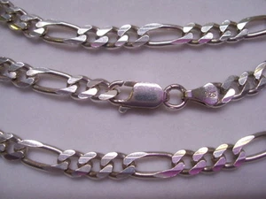 Bellissima collana in argento 925 corazzata gioielli in argento collana - Foto 1 di 1