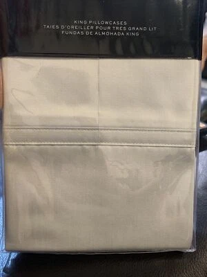 Fronhas Lauren Ralph Lauren 475TC Spencer cetim sólido KING Sage. Novo! - Imagem 1 de 4