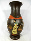 Rare handmade / seltene 50´s design ES Keramik pottery vase  612 / 30 " Japan "