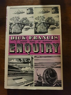 Enquiry: A Harper Novel of Suspense by Dick Francis (First Edition 1969, DJ/F) - Image 1 of 4