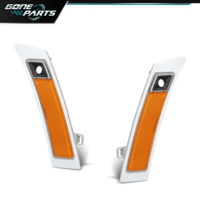 Front Bumper Side Marker Reflector Fit For BMW X5 E70 2011-2013 Left+Right Foto 1 de 4