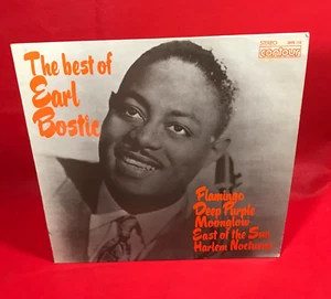 EARL BOSTIC The Best Of 1971 UK vinyl LP Deep Purple Moonglow Flamingo Cherokee - Picture 1 of 4