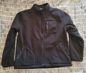 GAP Youth XL 12 (HUSKY) Full Zip Fleece Black NwT - Picture 1 of 4