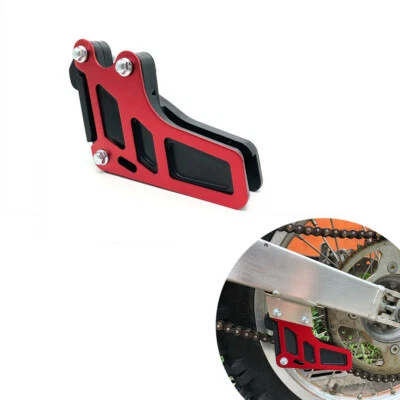 Protector guía cadena moto aluminio rojo para HONDA CRF150R 2007-2021 Foto 1 de 4