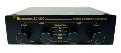 Nakamichi EC-200 EC−200H Móvil Crossover Old School Set Funcionamiento Confirmado Foto 1 de 4