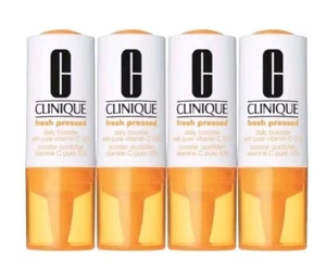 Clinique Fresh Pressed Daily Booster With Pure Vitamin C 10% - Set Of 4 Boosters - Picture 1 of 1
