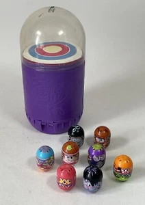 Mighty Beanz lot of 8 With Purple carry Case Bundle - Picture 1 of 6