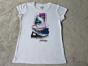 YOUTH WHITE CONVERSE ALL STAR T SHIRT - SIZE XL (AGES 13 - 15 YEARS) - Picture 1 of 3