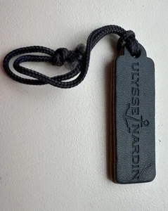 Ulysse Nardin Watch Hangtag Blue Leather - Picture 1 of 6