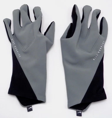 Guantes Nike Phenom Shield para mujer medianos para correr gris humo/negro/plateado Foto 1 de 4