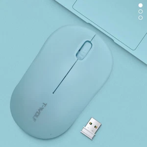 2.4G Macaron Color Q4 Wireless Mouse Universal Office Mouse Portable - Photo 1/16