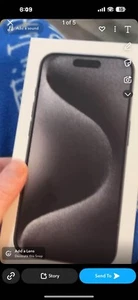 iPhone 15 Pro In Black Great Condition  - Picture 1 of 5