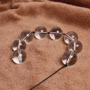 Sex Toys Glass Beads Anal Butt Plug Balls Massager Vagina G-Spot Stimulate Dildo - Picture 1 of 25