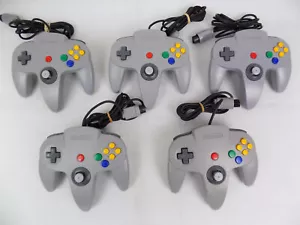 Genuine Nintendo 64 Grey N64 Controller - 9/10 Joystick - TESTED! - Picture 1 of 4