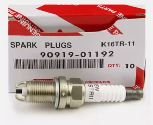 TOYOTA GENUINE OEM 4RUNNER, TACOMA, TUNDRA, T100 SPARK PLUG 90919-01192 - Picture 1 of 2