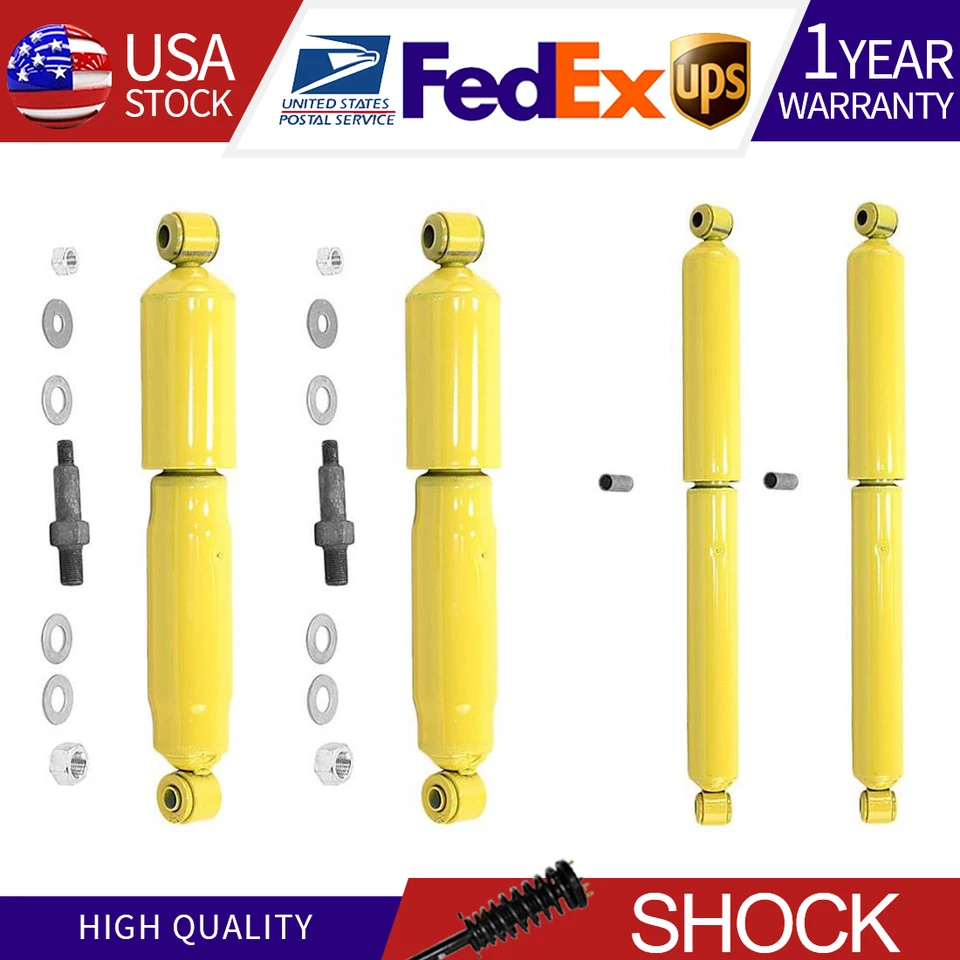 Amortiguadores delanteros traseros Monroe Struts para GMC 2500 Series 1965 1964 1963 Foto 1 de 4