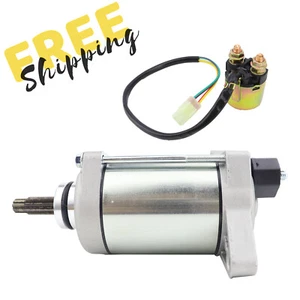 Rancher 420 Starter Motor & Relay for HONDA TRX420TM/FPA/FPE/FPM 2007-2019 18921 - Picture 1 of 6