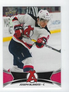 2016-17 Upper Deck AHL #143 Joseph Blandisi red parallel (Pittsburgh Penguins)