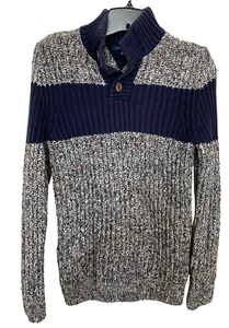 Tommy Hilfiger Multicolor Boys Geek Preppy Tweed Knit Pullover Sweater Size XL - Picture 1 of 11