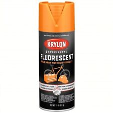 KRYLON 3102 Fluorescent Yellow Orange - Bold Neon for High Visibility