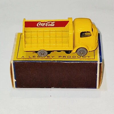 Moko Lesney Matchbox - 37b - Karrier Bantam Coca Cola  Truck Even Load  - VNMIB - Image 1 of 4