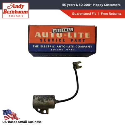 Lote de 10 condensadores 50-55 DeSoto Chrysler Dodge Plymouth Autolite IAT-3076R NOS Foto 1 de 4