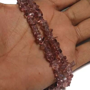 Cuerdas de astillas de vidrio rosa - Imagen 1 de 8