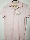 Holister Pink Polo shirt size Small mens
