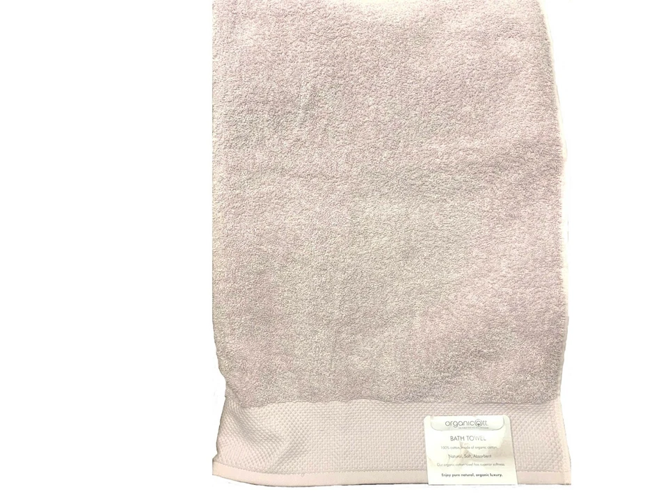Toalla de baño orgánica Organicott lavanda 100 % algodón orgánico 30 pulgadas x 58 pulgadas Foto 1 de 1