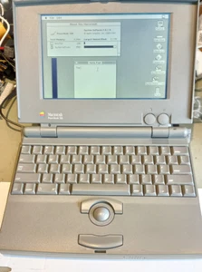 Macintosh Powerbook 100. Funcionando, recientemente recapitulado. 4MB RAM, 32GB BlueSCSI SSD. - Imagen 1 de 12