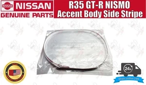 Nissan OEM Accent Body Left Side Stripe For R35 GT-R Nismo Genuine - Picture 1 of 9