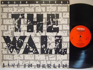 ROGER WATERS - The Wall (Live in Berlin) LP (RARE 1990 UK Import on MERCURY) - Picture 1 of 4