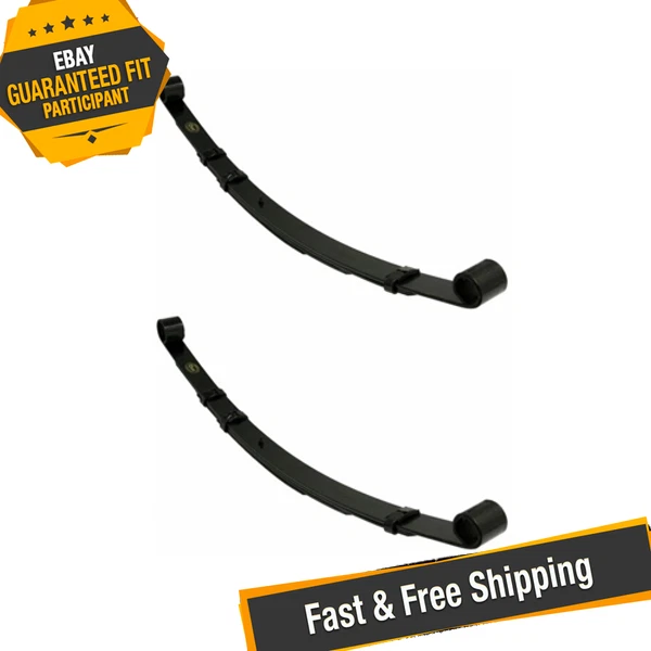 Crown Automotive 4886186AA Set of 2 Rear Leaf Springs for 84-01 Jeep Cherokee XJ Foto 1 de 4