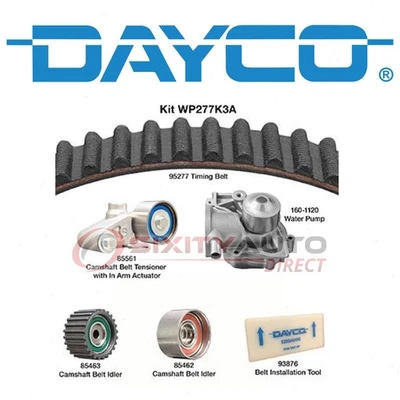 Dayco Timing Belt Kit with Water Pump for 1998-1999 Subaru Impreza 2.5L H4 - fb Foto 1 de 4