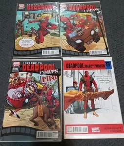Deadpool Comics Lot Prelude 1, 2, 4 und Merc With A Mouth 9 Fine To Nm Newstand - Bild 1 von 1
