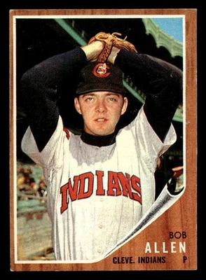 1962 Topps #543 Bob Allen Excellent+ SP Indians High # ID:489526 - Image 1 of 2