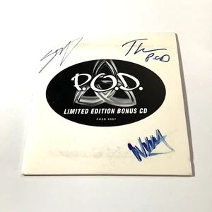 P.O.D. Limited Edition Bonus CD (1999) Autographed, Signed Nu Metal - Picture 1 of 3