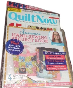 Quilt Now UK Sunny Issue 51 Hand Sewing Project Book  - Picture 1 of 2