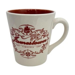 Taza de café Williamsburg Jamestown VA 400 aniversario 1607-2007 usada en excelente estado rara - Imagen 1 de 5