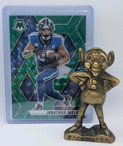 2025 Panini Mosaic GREEN MOSAIC Jonathan Taylor #235 - Indianapolis Colts - Picture 1 of 3