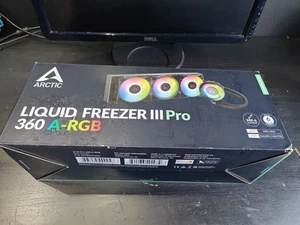 ARCTIC Liquid Freezer III Pro 360 A-RGB - AIO CPU Refroidisseur, 3 x 120 mm Eau - Photo 1/3