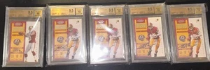 (5) 2012 Contenders #202 Robert Griffin III Rookie Ticket Auto SP BGS 9.5 - Picture 1 of 6